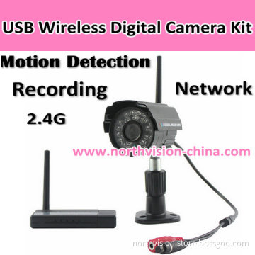Digital Wireless Camera Kit with USB Receiver